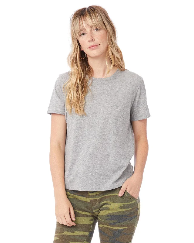 Fashionable Comfort Alternative Ladies Her Go-To T-Shirt | Heather Grey