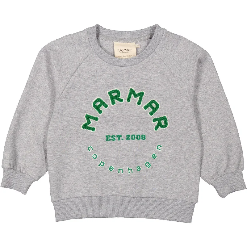 Chic Comfort Wear MarMar Double Jersey Green Logo Theos Sweatshirt