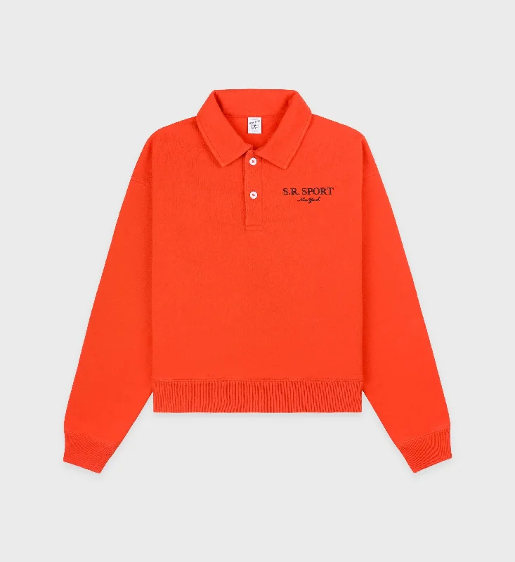 Versatile Style S.R. Sport Polo - Squash/Chocolate