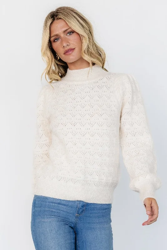 Stylish Casuals Grayson Sweater | Cream