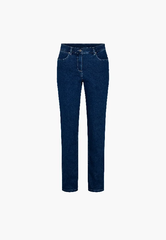 Easy Chic Wear Charlotte Regular - Medium Length - Dark Blue Denim