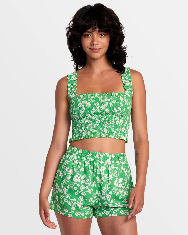 Relaxed Fit Wear Sawyer Eco Viscose Shorts - Classic Green