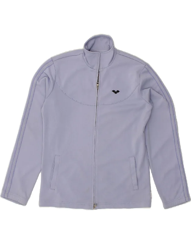 Warm Chic ARENA Womens Tracksuit Top Jacket UK 12 Medium Blue