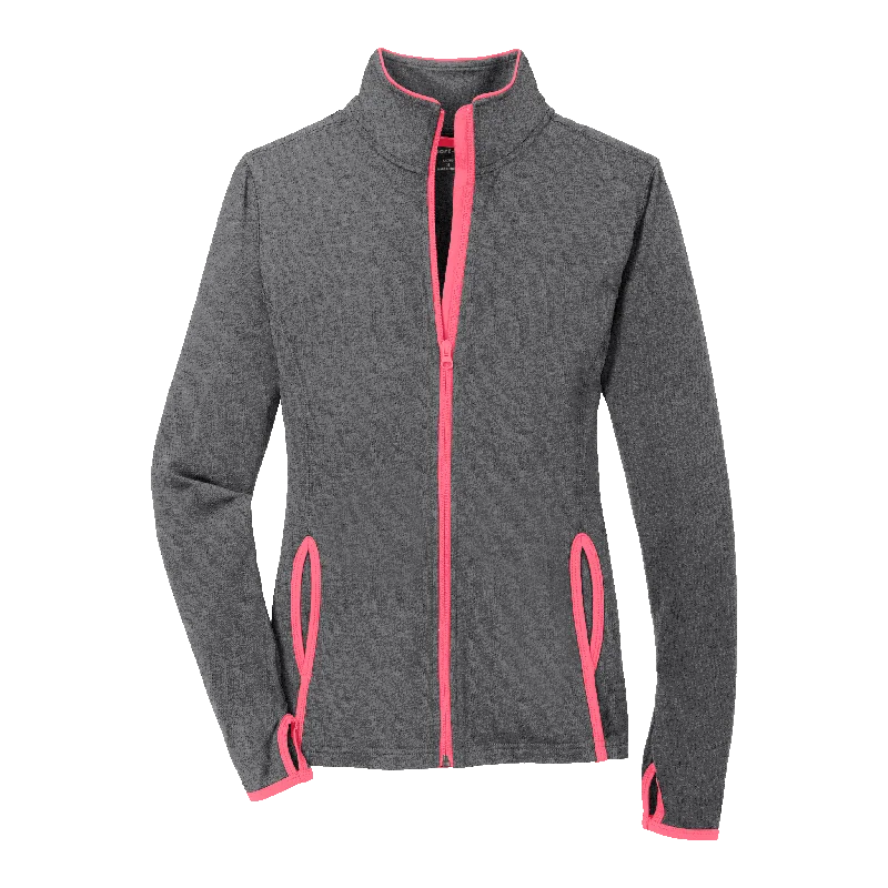 Casual Fit B1668W Ladies Stretch Contrast Full-Zip Jacket