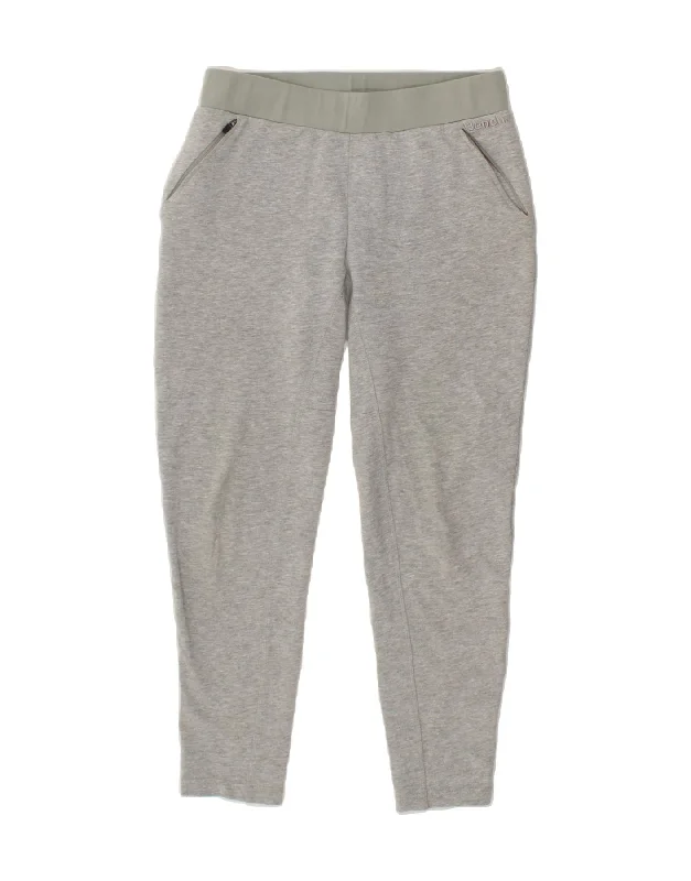 Casual Fit BENCH Womens Tracksuit Trousers UK 10 Small Grey