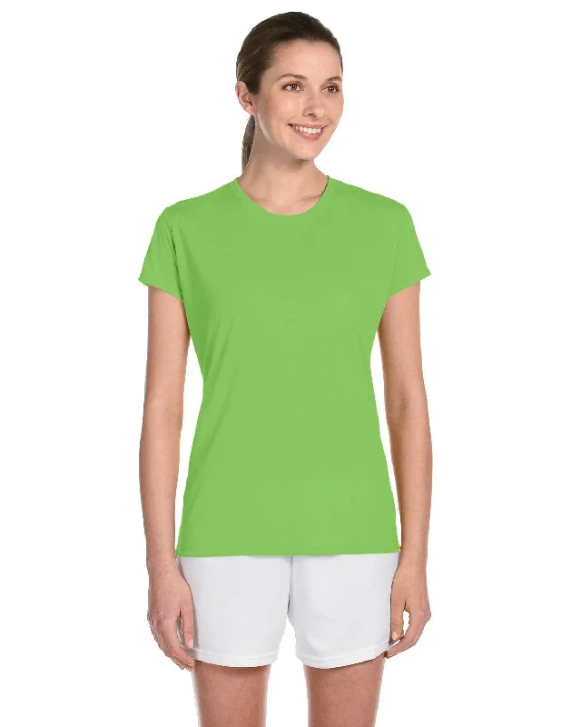 Timeless Style Gildan Ladies 4.5 oz. Performance T-Shirt | Lime