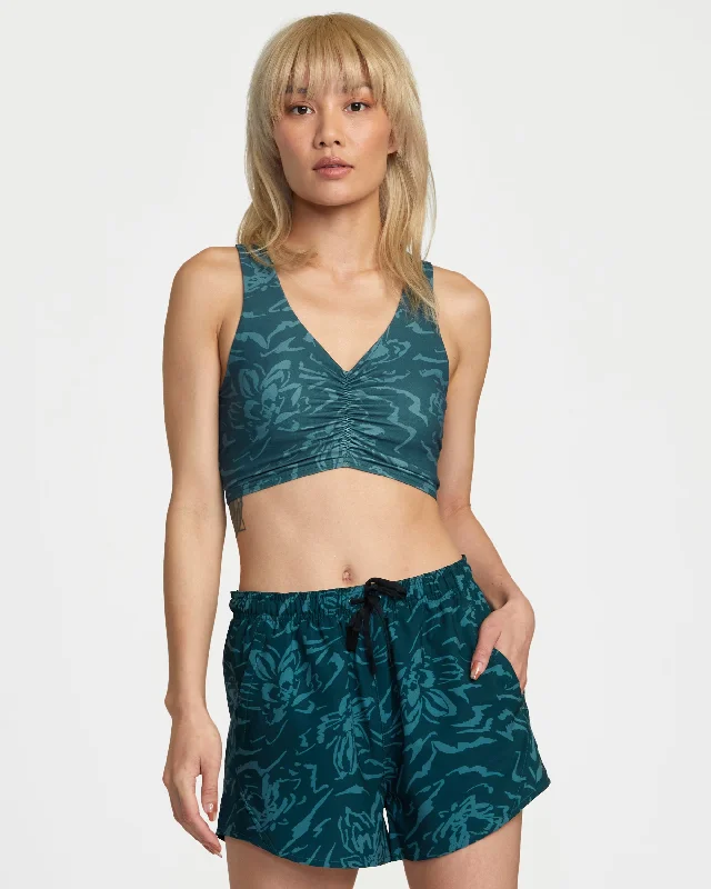 Warm Chic VA Essential Yogger 12" Sport Shorts - Lotus