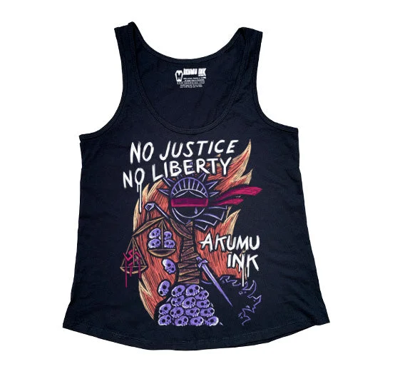 Casual Ease NO Justice NO Liberty Women Tanktop