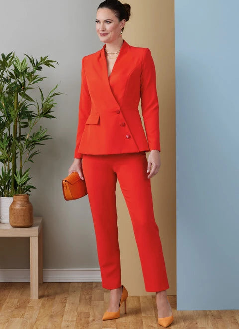 Cozy Chic Wear Butterick Jacket and Trousers B6915