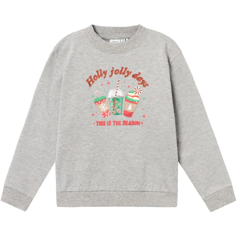 Casual Fit Wear Name It Grey Melange Ruljul Regular Sweatshirt