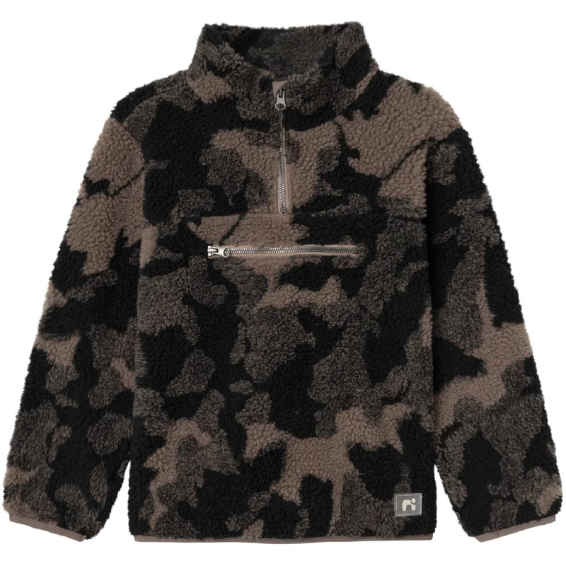 Effortless Looks Name It Black Leafless Tree Ogule Teddy Pullover