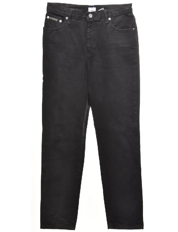 Fashion Comfort Black Tapered Jeans - W29 L29