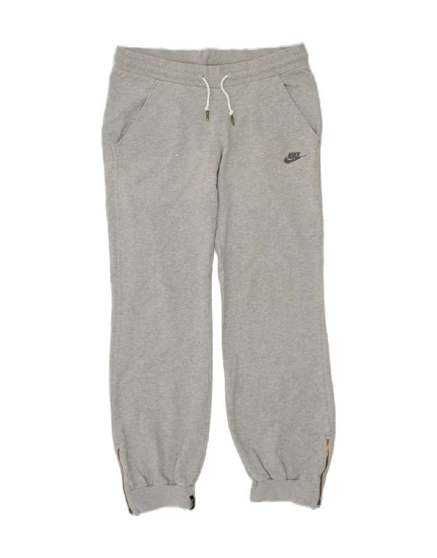 All-Day Outfits NIKE Womens Tracksuit Trousers Joggers UK 14/16 Large Grey Cotton