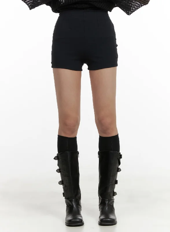 Light Fit Basic High Waisted Shorts CY417