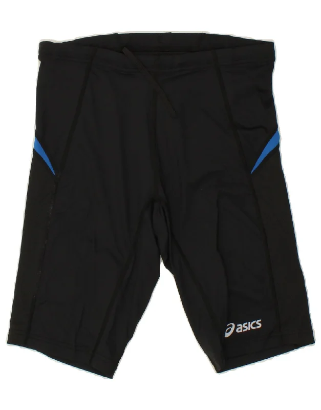 Everyday Outfits ASICS Womens Sport Shorts Medium Black Colourblock