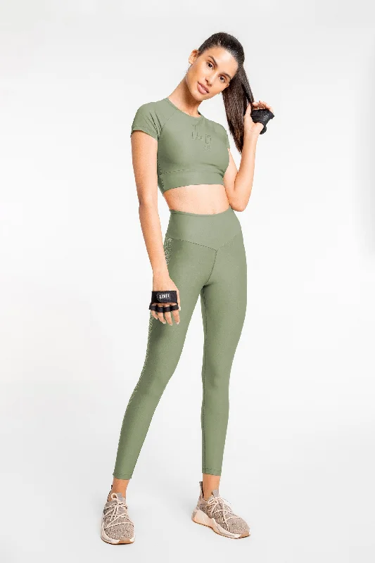 Comfortable Sweaters Holographic L! Legging