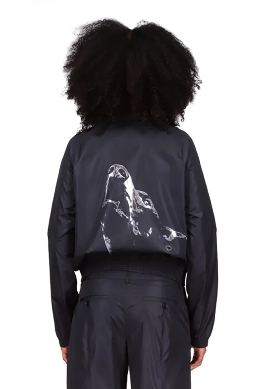 Chic Comfort Wear Doberman Bomber Jacket
