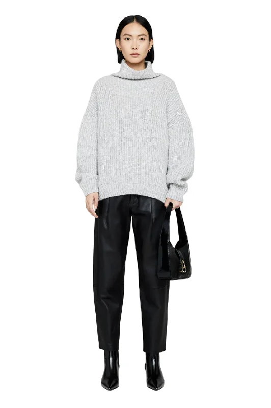 Elegant Dressing Sydney Sweater - Light Heather Grey