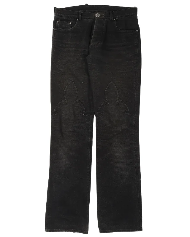 Stylish Casuals Fleur-Knee Jeans