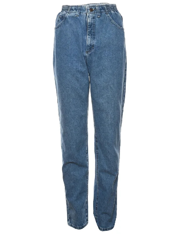Trendy Dresses High Waist Elasticated Lee Jeans - W26 L34