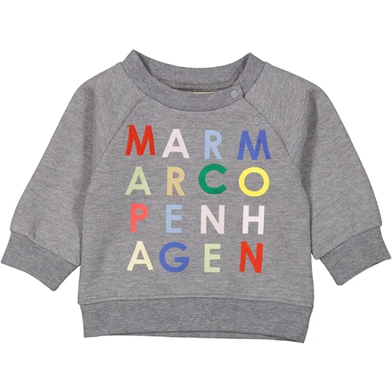 Light Fit MarMar Multicol Letters Theos B Sweatshirt
