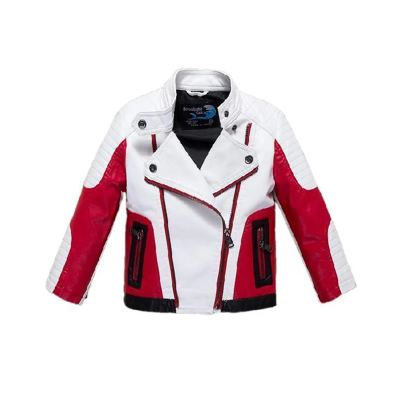 Comfortable Tops Boys Leather Jackets