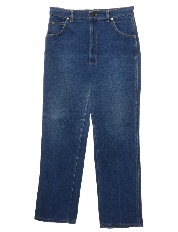 Soft Trends Tapered Dark Wash Lee Jeans - W29 L29