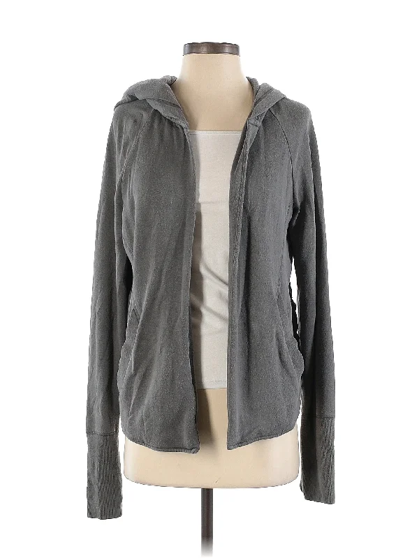 Relaxed Weekend Wear Zip Up Hoodie