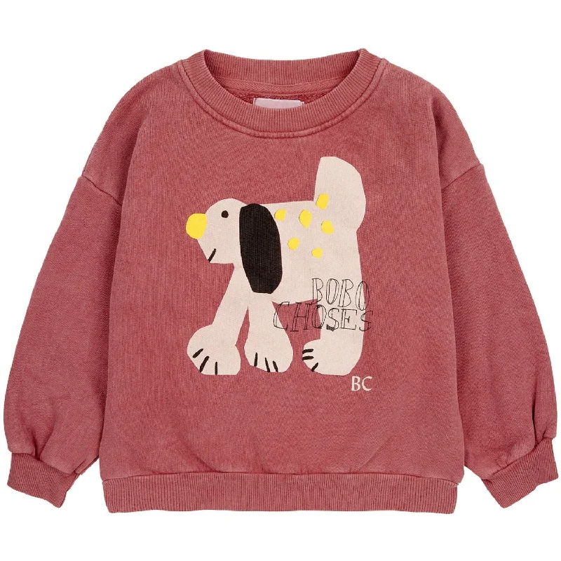 Stylish Casuals Bobo Choses Dark Brown Fairy DAnd Crewneck