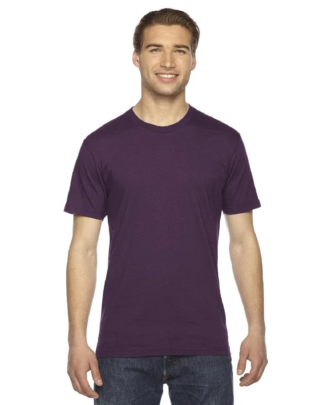 Timeless Outfits American Apparel Unisex Fine Jersey Short Sleeve T-Shirt | Eggplant