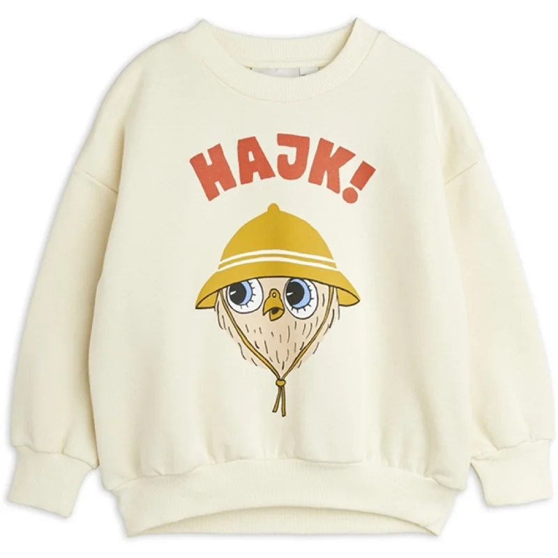 Comfy Layers Mini Rodini White Hike Sp Sweatshirt