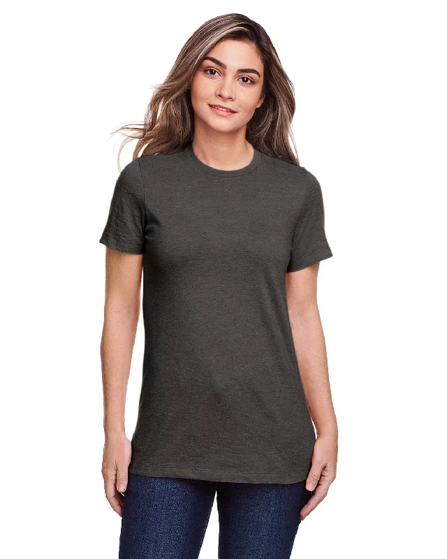 Casual Fit Wear Gildan Ladies Softstyle CVC T-Shirt | Gunmetal