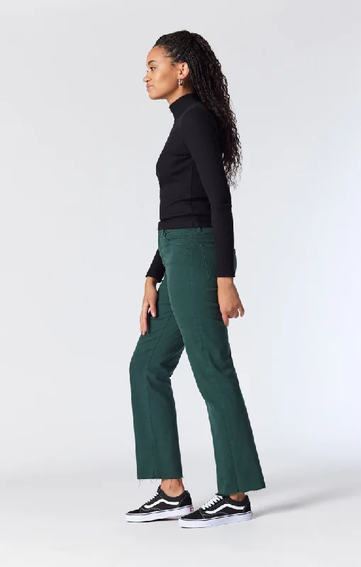 Breezy Comfort BARCELONA WIDE LEG IN GREEN FLEX BLUE