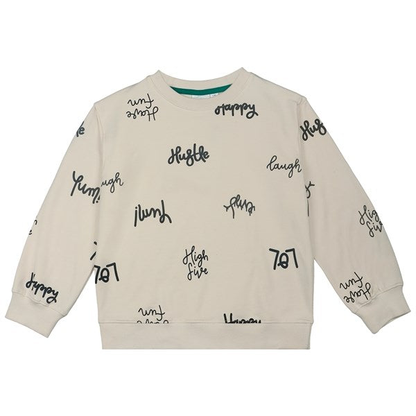Cozy Essentials Wear The New White Swan Kolt OS Sweatshirt