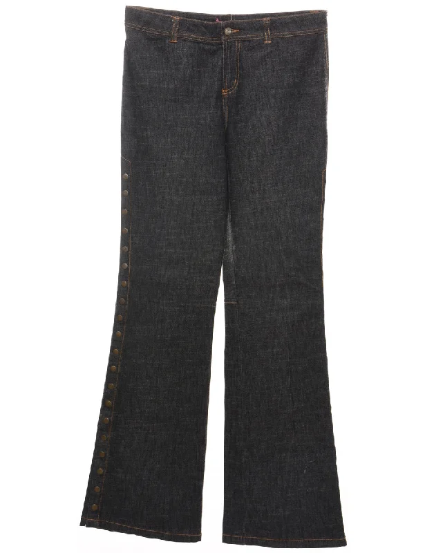 Easy Chic Dark Wash Y2K Bootcut Jeans - W31 L34
