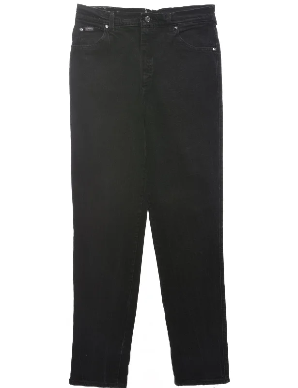 Trendy Layers High Waist Tapered Jeans - W31 L34