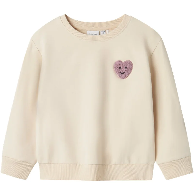 Soft Feel Name It Summer Sand Smile Regular Sweatshirt