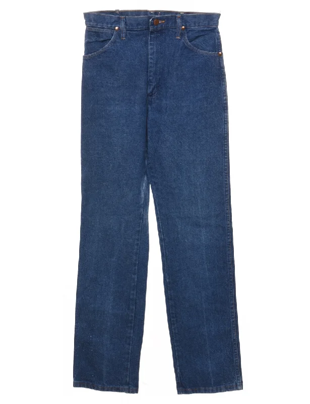 Cozy Fashion Trends Straight Leg Medium Wash Wrangler Jeans - W28 L32