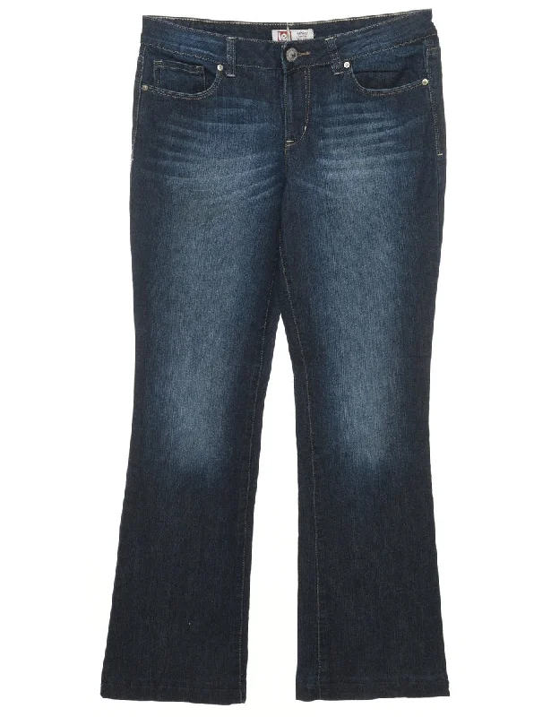 Fashion Comfort Lei Dark Wash Bootcut Jeans - W32 L30