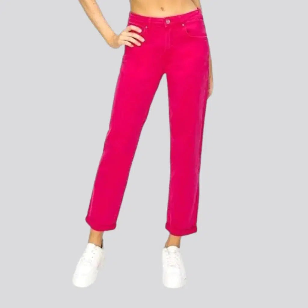 Soft Looks Mom women's high-waist jeans
