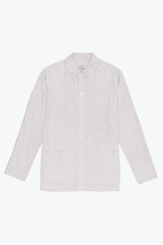 Light Dressing Alex Crane Bone Linen Kite Jacket