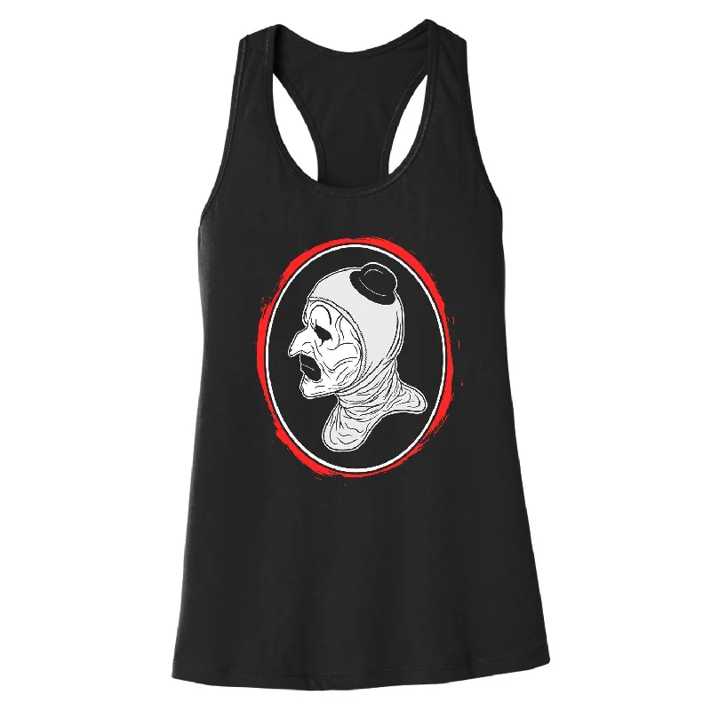 Easy Wear Chic Sad Clown - Women's Racerback Tank