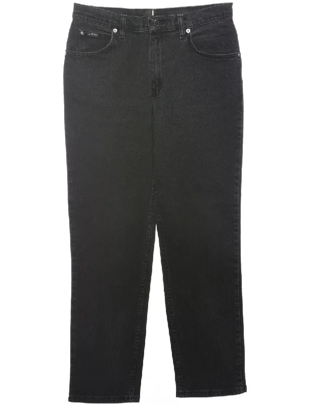 Cozy Fashions High Waist Tapered Jeans - W30 L28