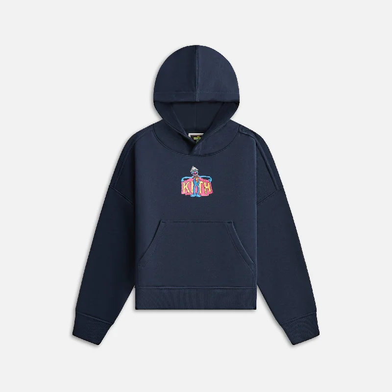 Casual Comfort Wear Kith Kids for Sesame Street Super Grover Nelson Hoodie - Nocturnal