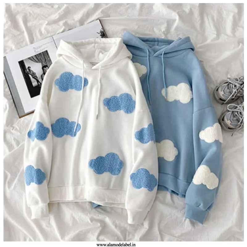 Trendy Comfort Wear Cloud Me Up Sweatshirt