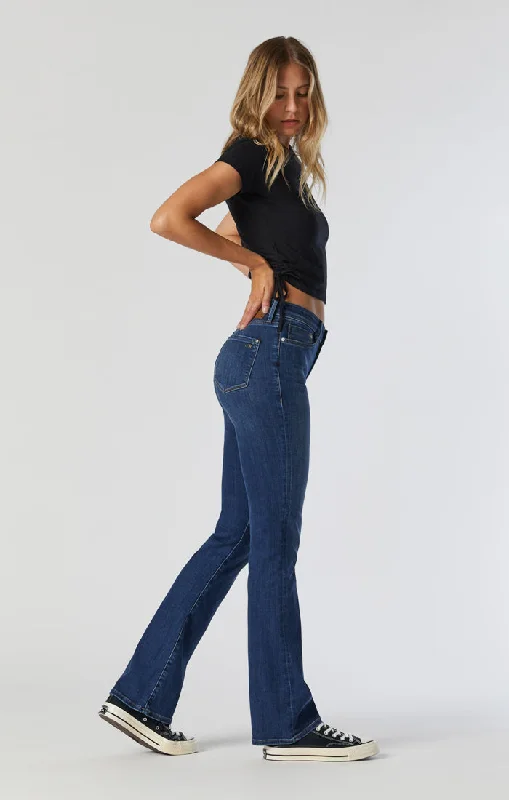 Sporty Comfort MOLLY BOOTCUT JEANS IN INDIGO SUPERSOFT