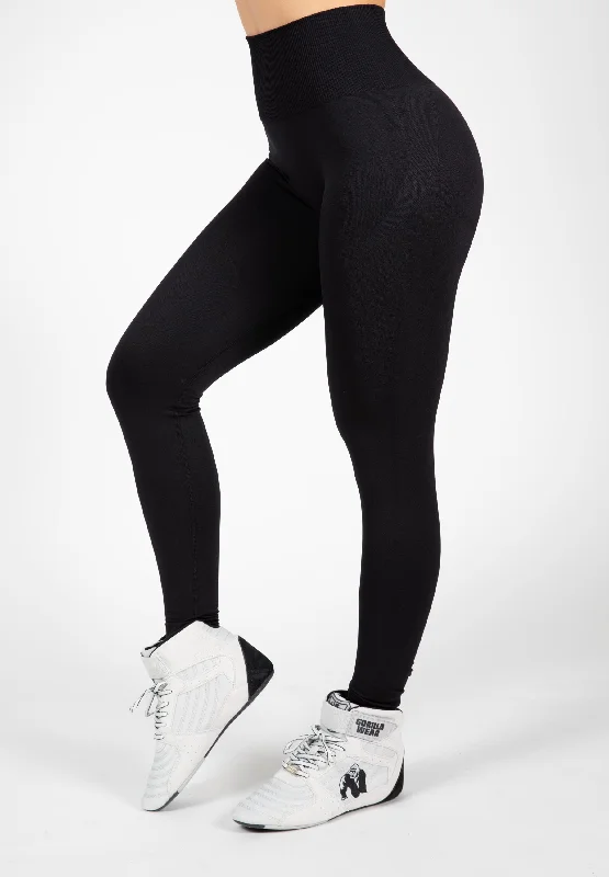 Soft Textures Yava Seamless Leggings - Black