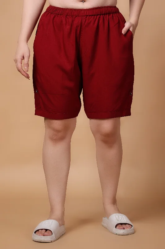 Light Dressing Premium Rayon Shorts