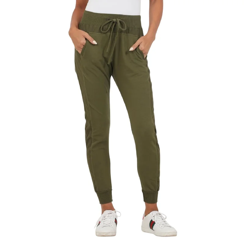 Cozy Lounge Wear The Ultimate Jogger Pants In Olive
