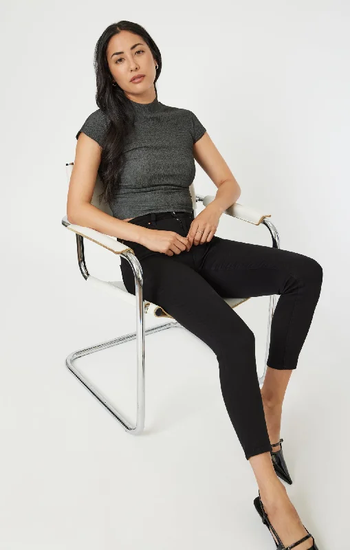 Relaxed Fashion TESS SKINNY IN BLACK LA BLUE